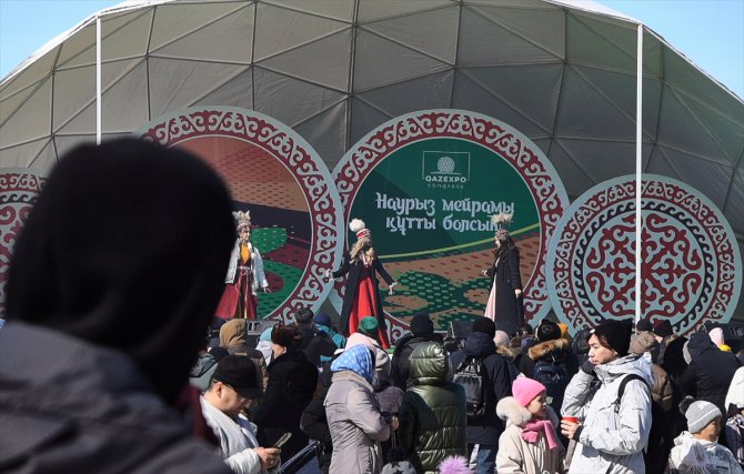 Kazakistan'da Nevruz Bayramı kutlanıyor