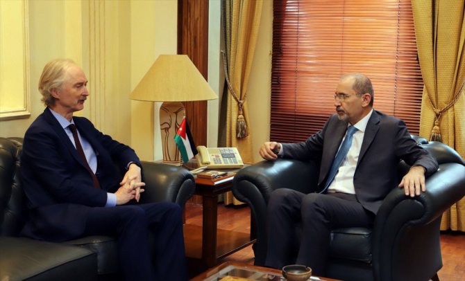 Ürdün Dışişleri Bakanı, BM yetkilileriyle Suriye meselesini görüştü