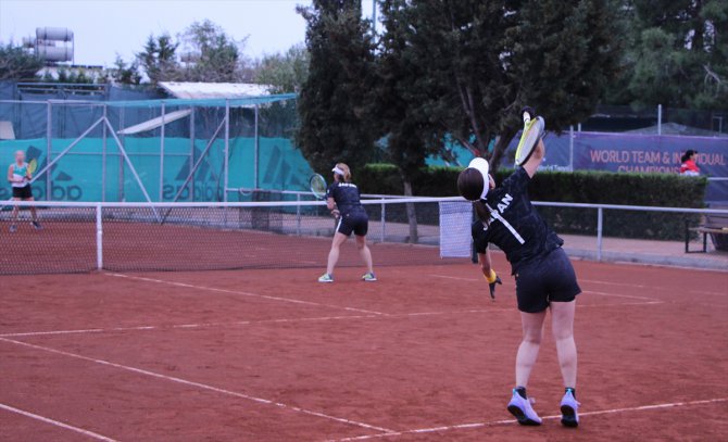 Teniste ITF Masterler Turu Dünya Şampiyonası Antalya'da sürüyor