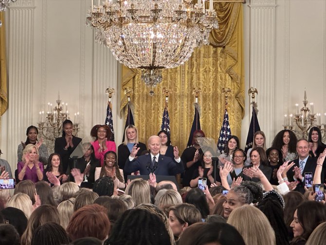 Beyaz Saray'da 'Kadın Tarihi Ayı' kutlandı