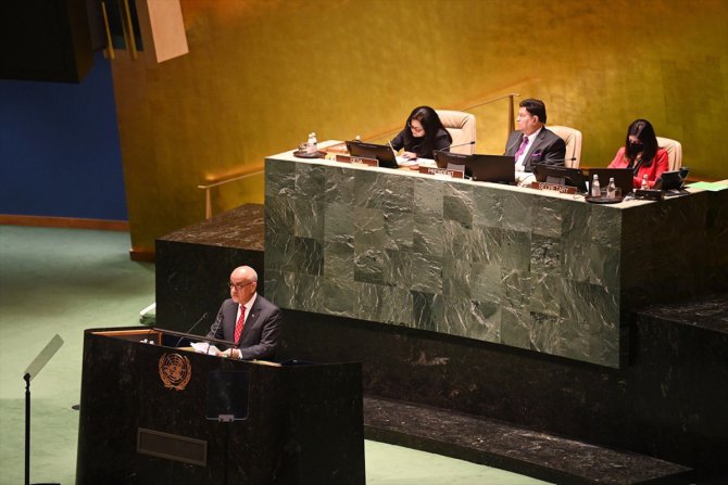 Tarım ve Orman Bakanı Kirişci, BM Su Konferansı'nda konuştu: