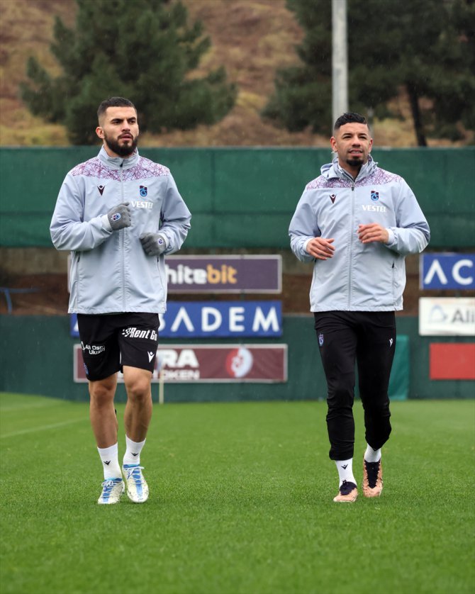 Trabzonspor'da Kayserispor maçının hazırlıkları devam ediyor