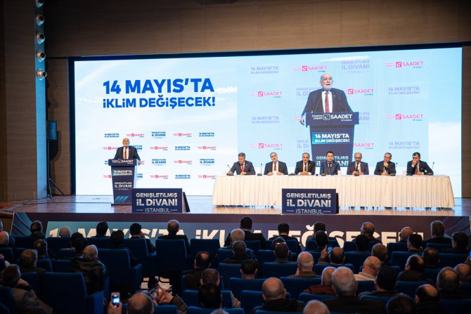 Temel Karamollaoğlu, Saadet Partisi Genişletilmiş İstanbul İl Divanı'nda konuştu: