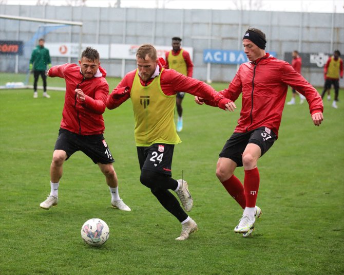 Sivasspor, Başakşehir maçının hazırlıklarına devam etti