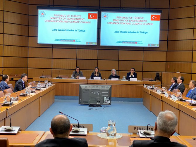 BM Viyana Ofisi'nde Türkiye’nin sıfır atık projesi anlatıldı