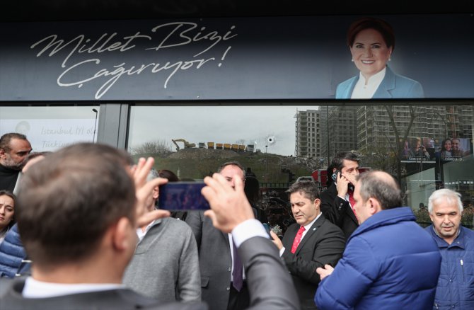 GÜNCELLEME - İYİ Parti İstanbul İl Başkanlığı binasına kurşun isabet etti