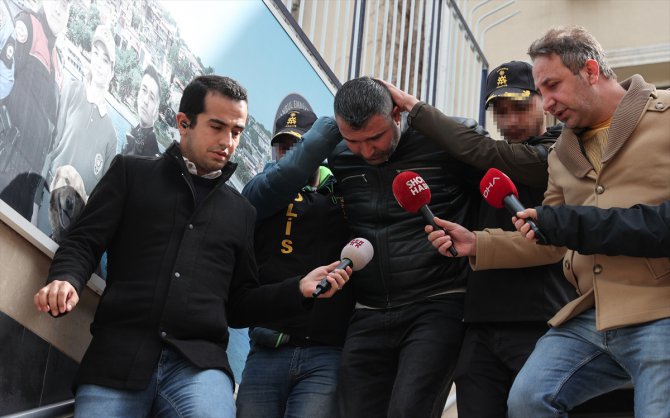 İYİ Parti İstanbul İl Başkanlığına mermi isabet etmesine ilişkin yakalanan zanlı adliyede