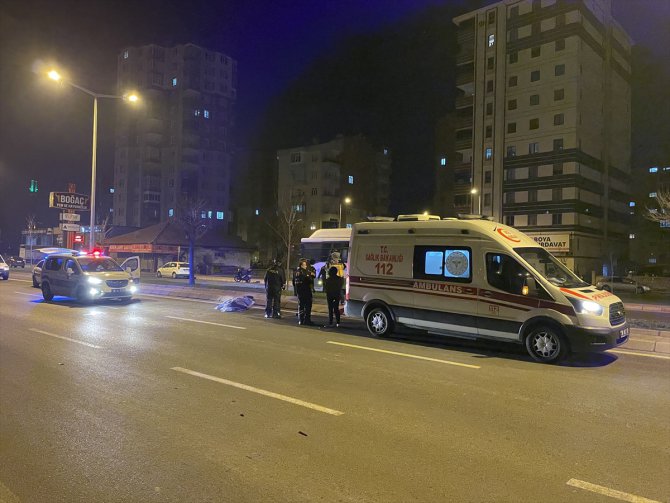 Kayseri'de otomobilin çarptığı yaya öldü