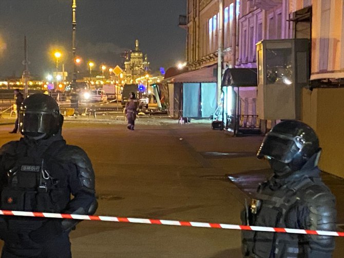 Rusya'nın St. Petersburg kentindeki patlamada 1 kişi öldü