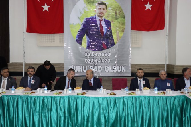 Mardin'de mühendis Gözenoğlu'nun şehadetinin yıl dönümünde iftar programı düzenlendi