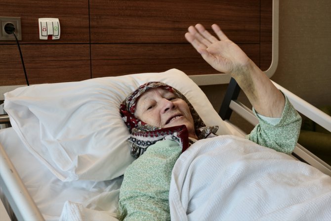 Tümör ağrısından Konya'daki ameliyatla kurtuldu