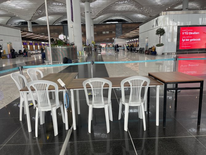 İstanbul Havalimanı'nda seçim hazırlıkları yerinde denetlendi