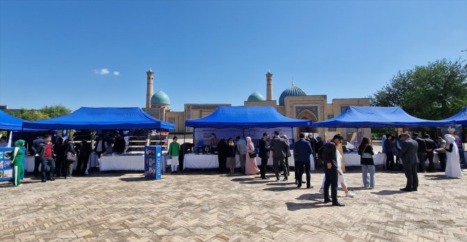 Özbekistan’da, Türk yayınevlerinin de katıldığı 2. Uluslararası Kitap Fuarı açıldı