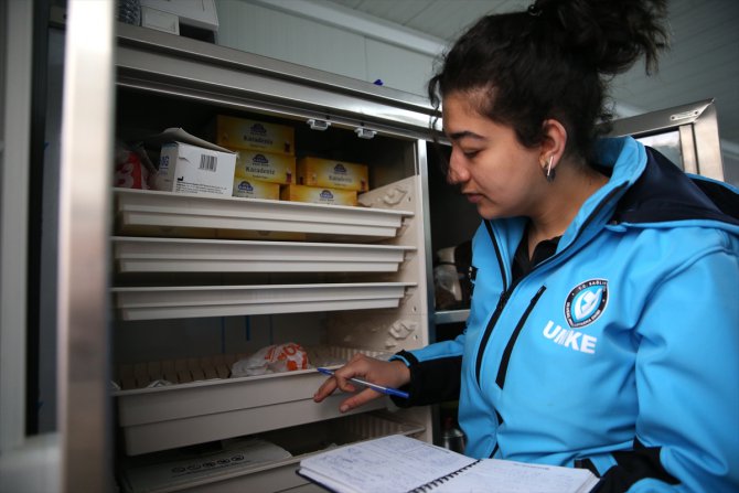 Nurdağı Sahra Hastanesi'nde 10 bine yakın depremzedeye hizmet verildi