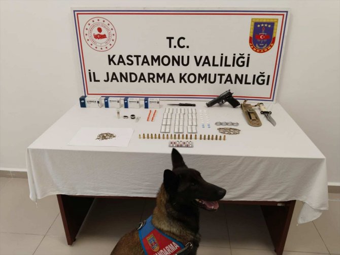 Kastamonu'da düzenlenen uyuşturucu operasyonunda 2 kişi yakalandı
