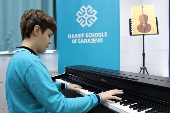 TMV’nin Bosna Hersek’teki okulunda eğitim gören Halilovic, piyano tutkusunu anlattı: