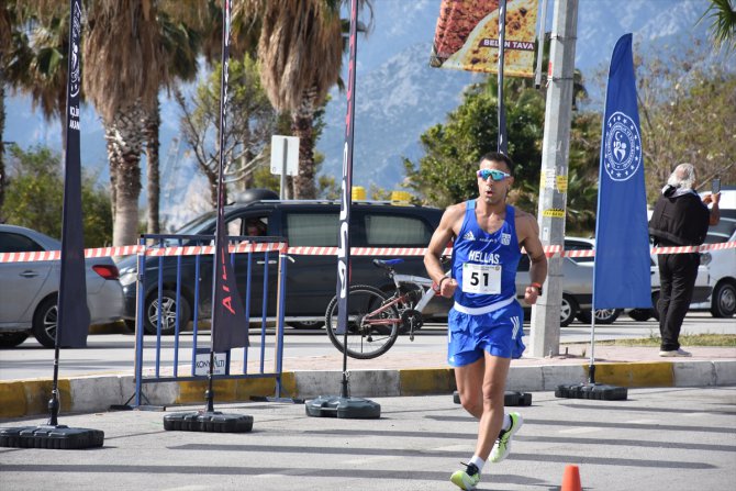 22. Balkan Yürüyüş Şampiyonası Antalya'da başladı
