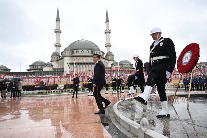 Türk Polis Teşkilatının kuruluşunun 178. yıl dönümü Taksim'de kutlandı