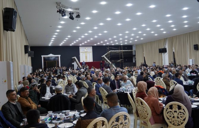 ITC Başkanı Hasan Turan, Türkiye'deki depremzedelere destekte bulunanlara iftar verdi