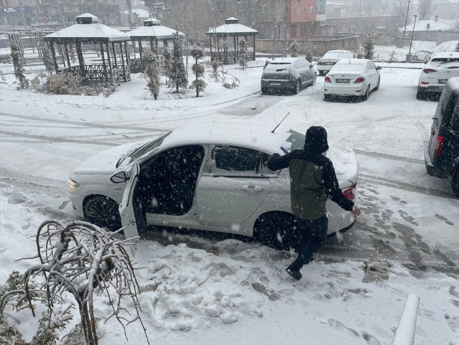 Van'da kar yağışı etkili oldu