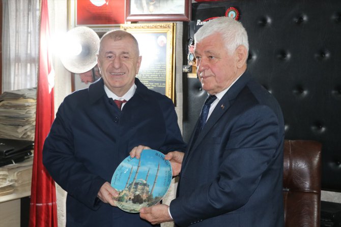 Zafer Partisi Genel Başkanı Özdağ Trakya'da ziyaretlerde bulundu