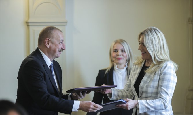 Azerbaycan Cumhurbaşkanı Aliyev: "Bosna Hersek ile ilişkilerimizde yeni bir dönem başlıyor"