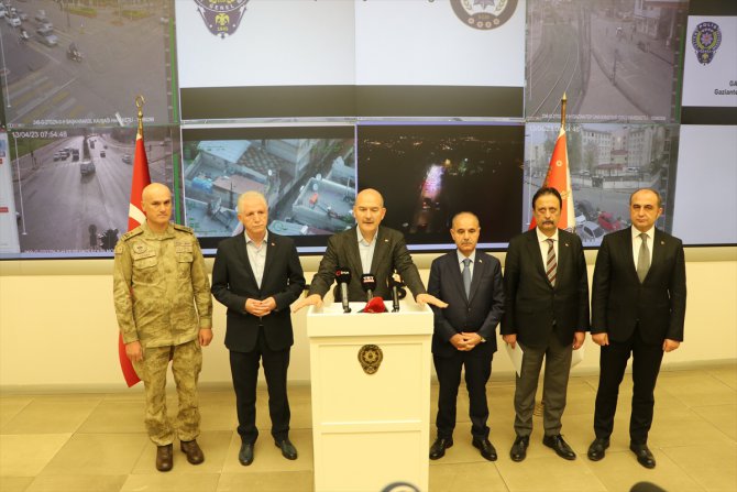 İçişleri Bakanı Soylu, Gaziantep'te "Kökünü Kurutma Operasyonu"na ilişkin konuştu: