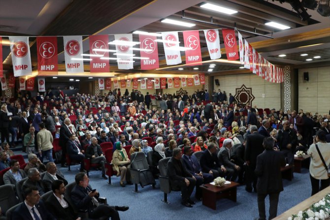 MHP Grup Başkanvekili Akçay, partisinin milletvekili aday tanıtım toplantısında konuştu: