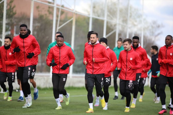 Sivasspor, Giresunspor maçı hazırlıklarını sürdürdü