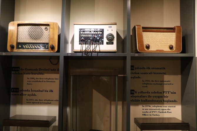 Çankırı'daki iletişim müzesi ziyaretçilerini geçmişe götürüyor