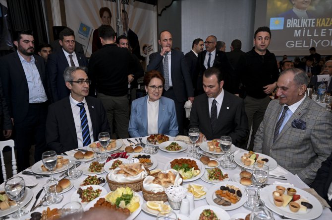 İYİ Parti Genel Başkanı Akşener, İstanbul'daki iftar programında konuştu:
