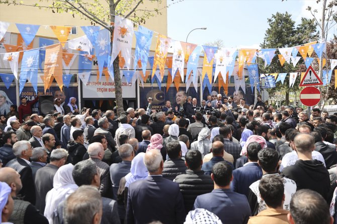 Adalet Bakanı Bozdağ, AK Parti Viranşehir Seçim İrtibat Bürosu'nun açılışında konuştu: