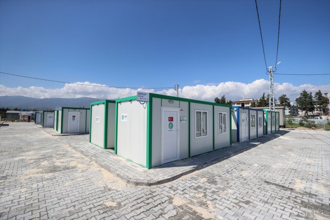Antakya'da Bursalıların kurduğu konteyner kentlerde 6 bin depremzede barınacak
