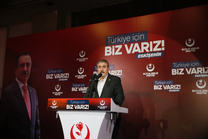 BBP Genel Başkanı Mustafa Destici, Eskişehir'de iftar programında konuştu: