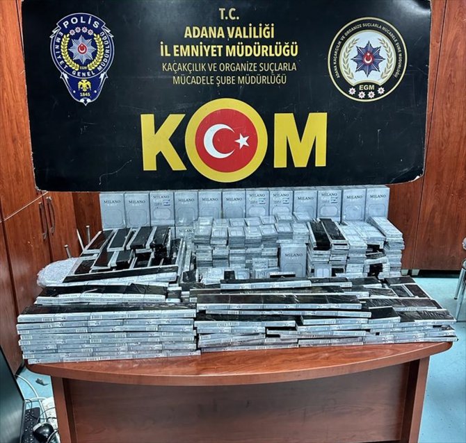 Adana'da kaçakçılık operasyonlarında 4 şüpheli tutuklandı