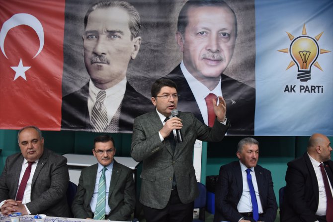 AK Parti Grup Başkanvekili Yılmaz Tunç, Bartın'da konuştu: