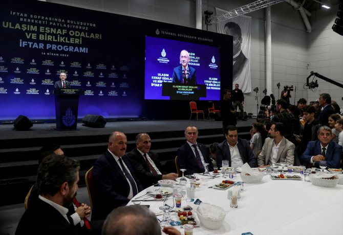 CHP Genel Başkanı Kılıçdaroğlu, ulaşım esnafıyla İstanbul'daki iftarda buluştu: