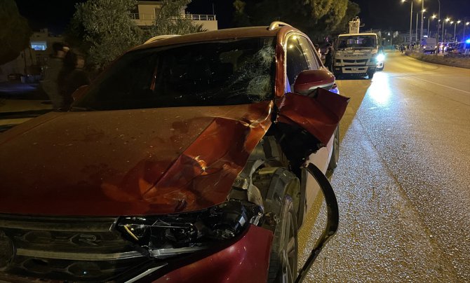 Bodrum'da otomobilin çarptığı yaya hayatını kaybetti