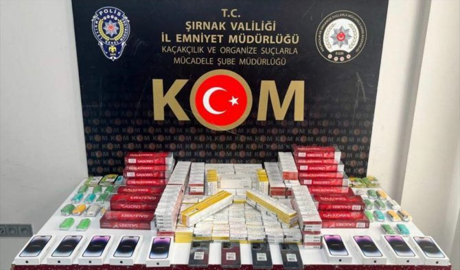 Şırnak’ta asayiş ve kaçakçılık operasyonlarında yakalanan 56 zanlıdan 1'i tutuklandı