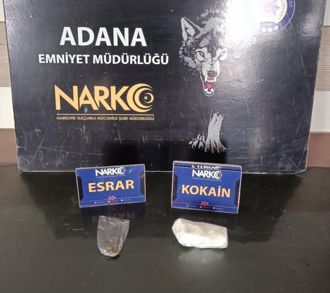 Adana'da uyuşturucuyla yakalanan 3 şüpheliden biri tutuklandı