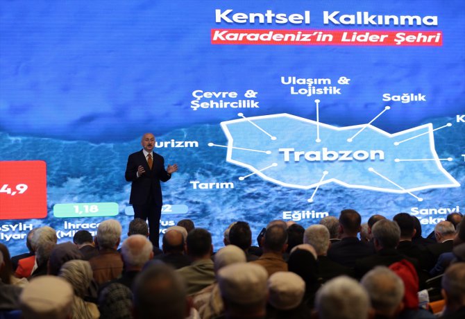 Bakan Karaismailoğlu, Trabzon Yüzyılı, Trabzon Vizyon Toplantısı'nda konuştu: