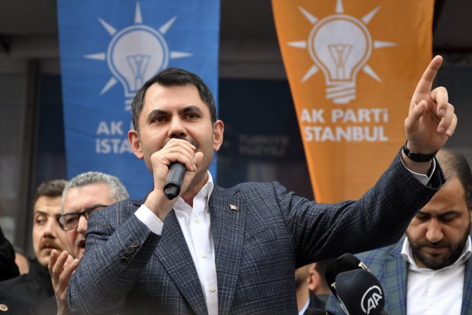 Bakan Murat Kurum seçim irtibat bürosu açılışında konuştu: