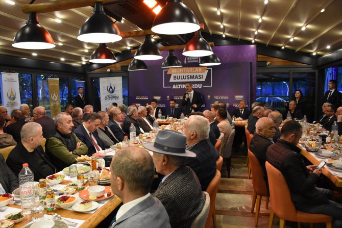 Milli Eğitim Bakanı Mahmut Özer, Ordu'da iftar programında konuştu:
