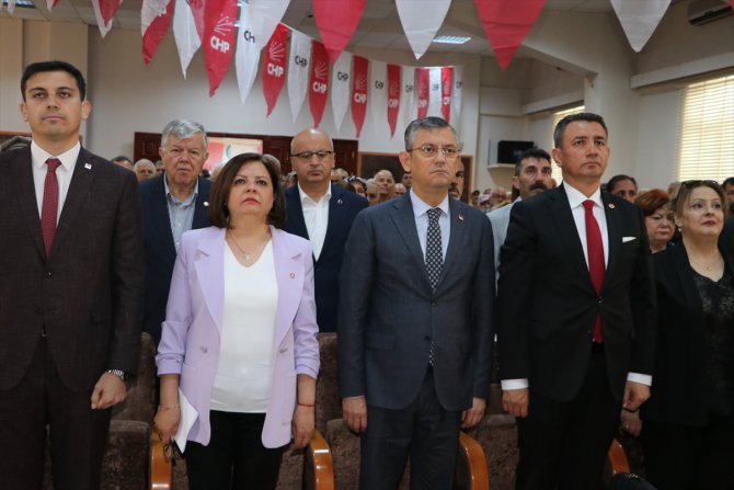 CHP Grup Başkanvekili Özel, Karaman'da milletvekili aday tanıtımına katıldı