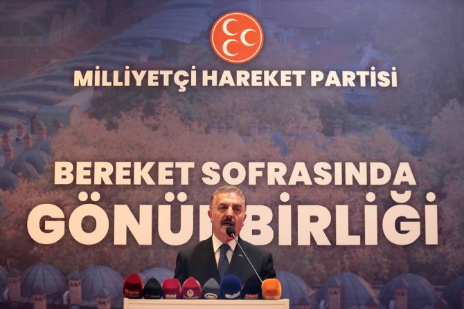 MHP Genel Sekreteri Büyükataman, Bursa'da depremzedelerle iftarda buluştu: