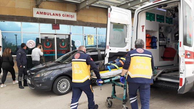 Çorum'da zincirleme trafik kazasında 12 kişi yaralandı
