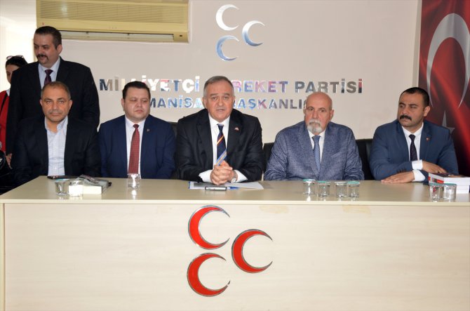 MHP Grup Başkanvekili Erkan Akçay, bayramlaşma töreninde konuştu:
