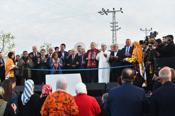MHP Genel Başkanı Bahçeli, Nurdağı'nda köy evleri anahtar teslim töreninde konuştu: