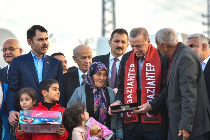 MHP Genel Başkanı Bahçeli, Nurdağı'nda köy evleri anahtar teslim töreninde konuştu: