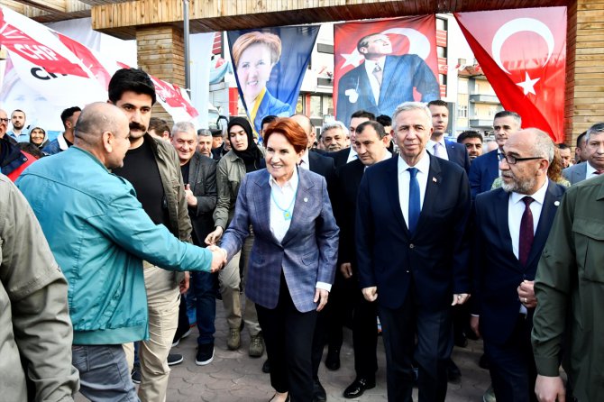 İYİ Parti Genel Başkanı Akşener, Elmadağ'da konuştu:
